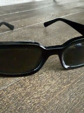 Ray-Ban Black Rectangular Women's Sunglasses